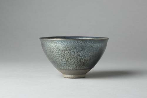 天目茶碗 Tenmoku Tea Bowl 桶谷寧 A15 建盞 Jian ware 虹彩銀禾目天目